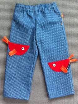 Jeans getupft