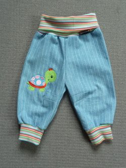 Streifenjeans Gr. 74
