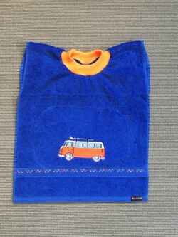 VW Büsli auf Neuem Blau