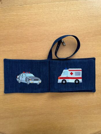 Knisterbuch Jeans Fahrzeuge – Bild 3